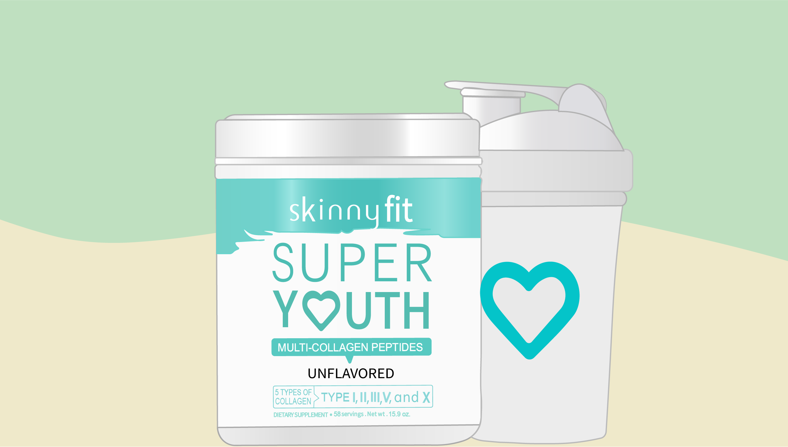 Skinnyfit Super Youth Supplment In Center
