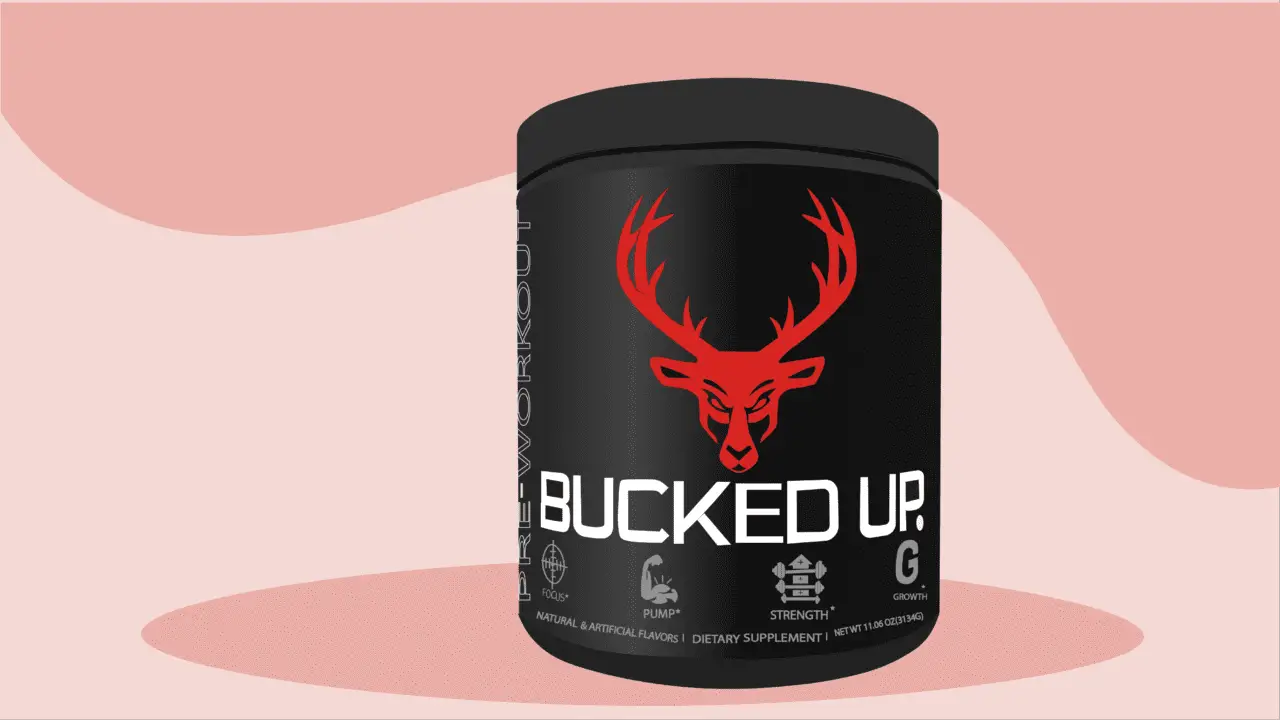 Bucked Up Preworkout Supplement In Centre