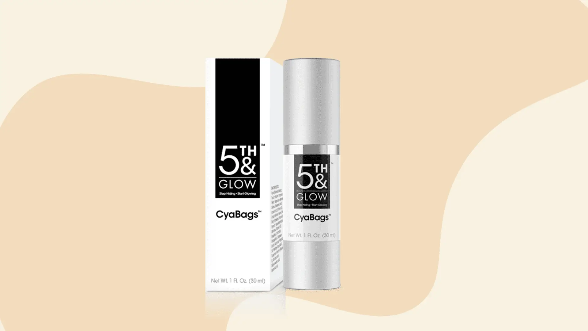 5th and Glow Skin Care Supplement in Center