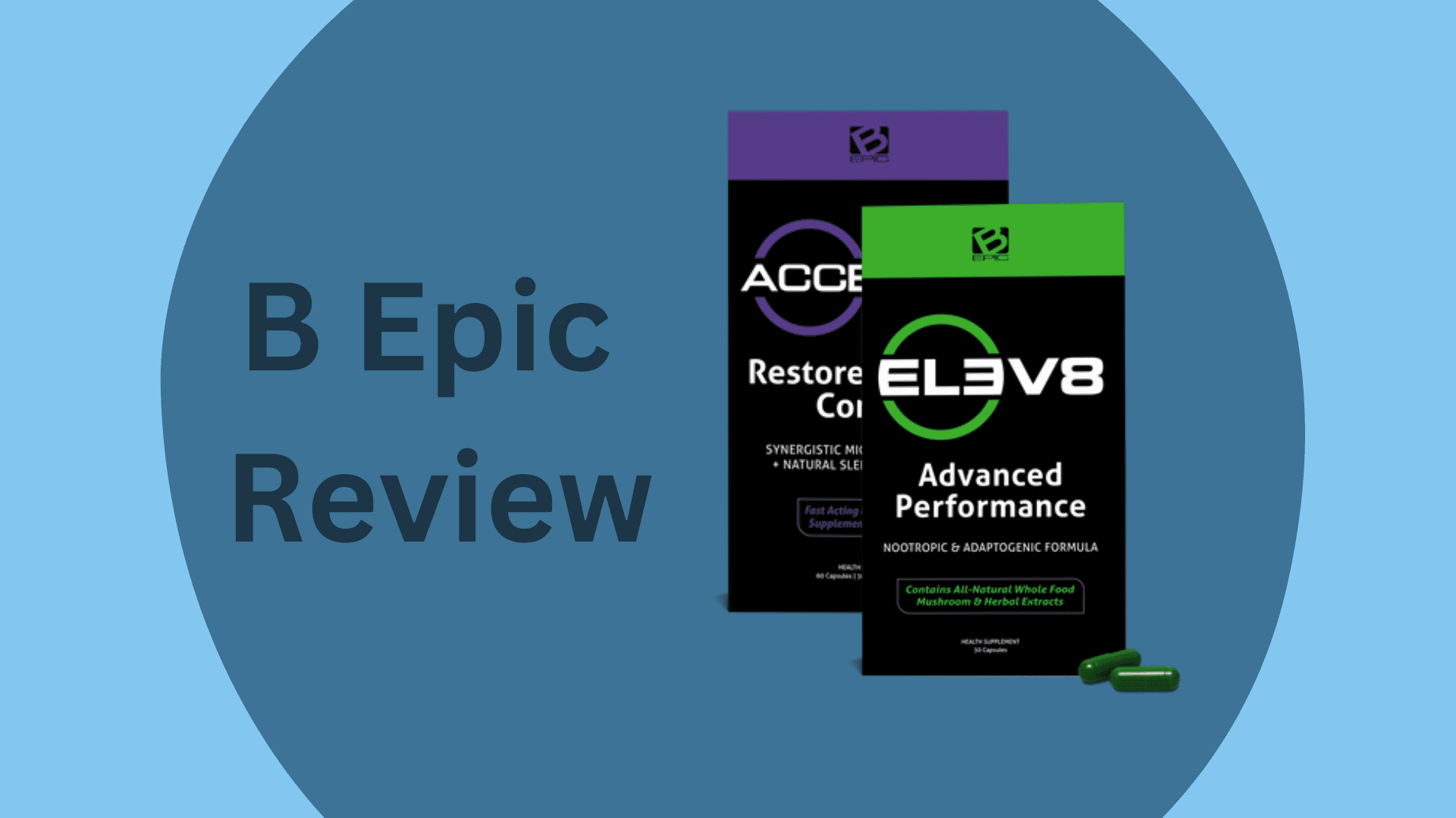 B Epic Elev8 and Accler8 supplement in right