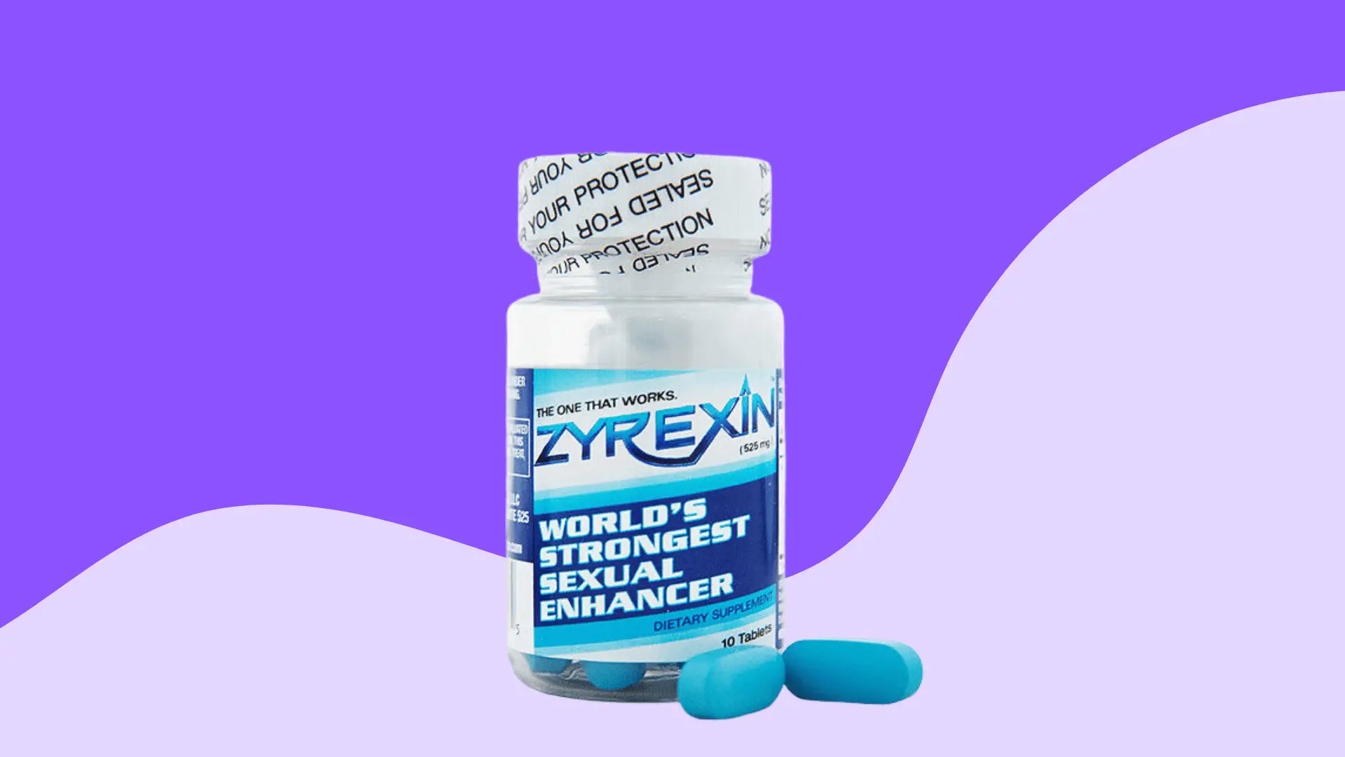 Zyrexin Supplement in Center